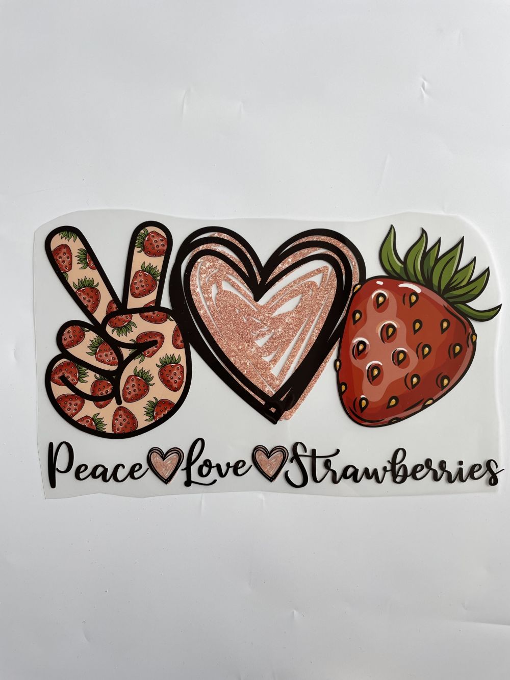 Ready-to-Press Transfers Strawberry Designs