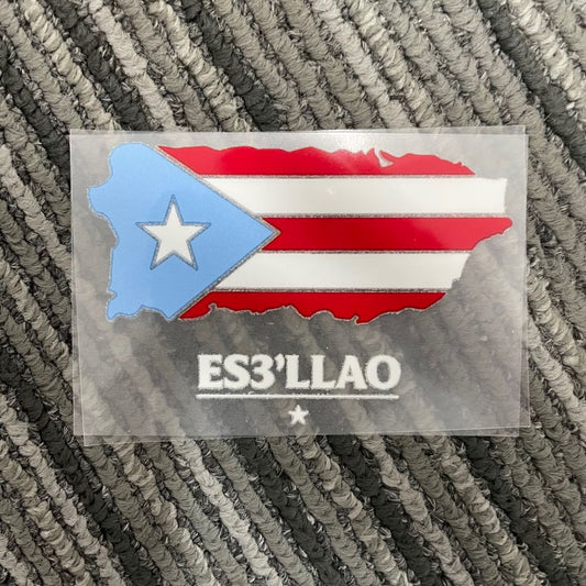 Customized flag design heat transfer logo