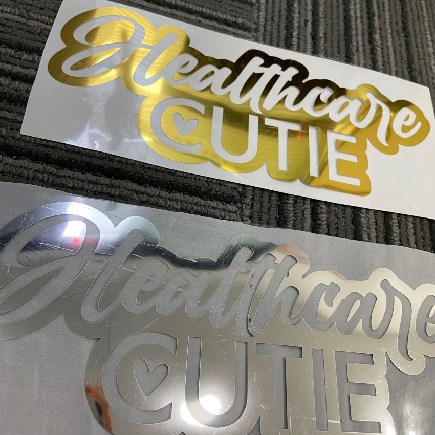 Soft Metal Heat Transfer Logo