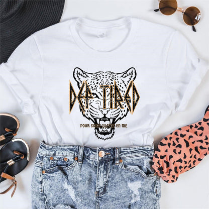 Customized Tiger Heat Transfer Logo for Clothing